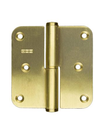 PAUMELLE HDD 80X80X2,5 LAITON MAT GAUCHE