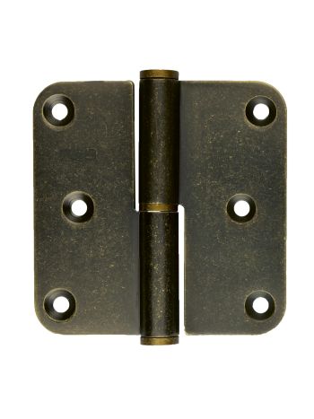 PAUMELLE HDD 80X80X2,5 OLD BRASS GAUCHE