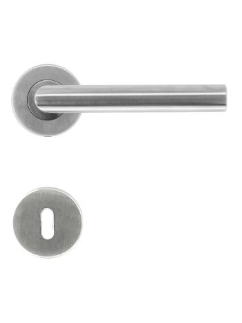 DOOR HANDLE PRO I SHAPE 19MM INOX PLUS R+E