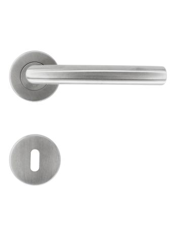 DOOR HANDLE PRO C SHAPE 19MM STAINLESS STEEL PLUS R+E