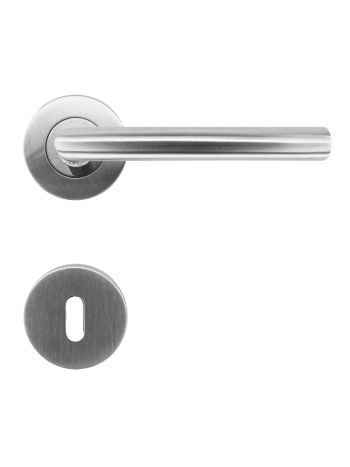 DOOR HANDLE PRO C SHAPE 16MM STAINLESS STEEL PLUS R+E