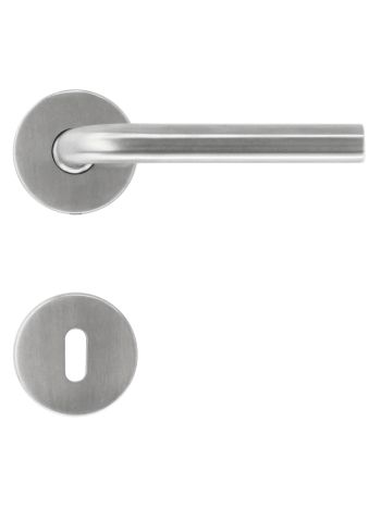 DOOR HANDLE PRO L SHAPE 16MM STAINLESS STEEL PLUS R+E