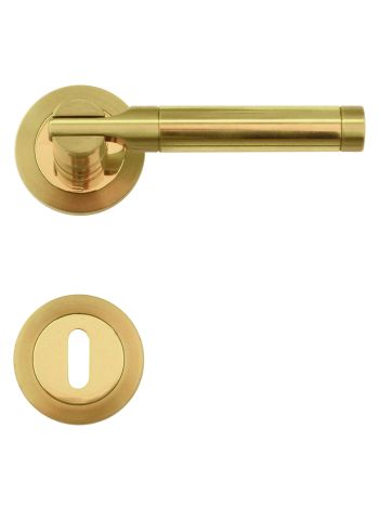 DOOR HANDLE PRO VITO MATT COPPER+COPPER R+E