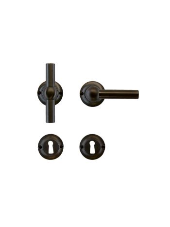 DOOR HANDLE PRO PETRA NM T+L CARBON BLACK R+E