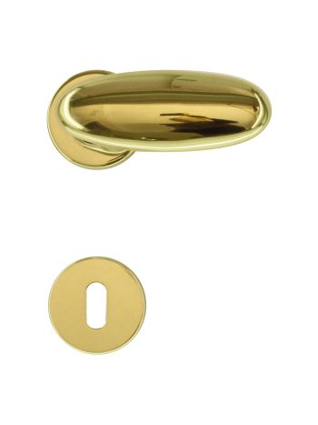 DOOR HANDLE PRO OLIVE NM COPPER R+E