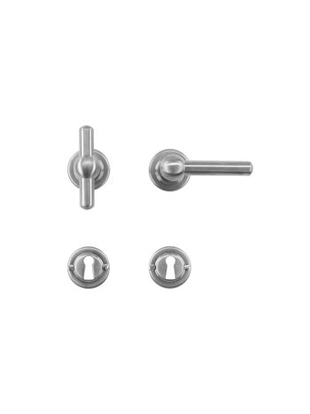 DOOR HANDLE PRO PETRA TO T+L INOX LOOK R+E