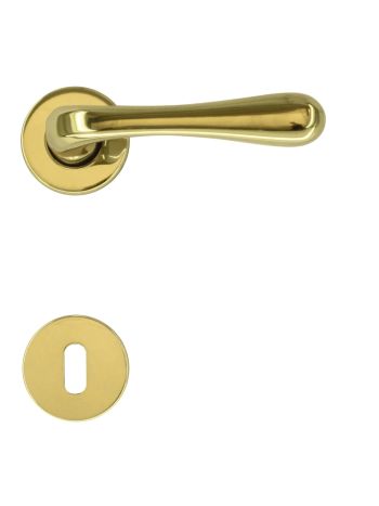 DOOR HANDLE PRO GRETA COPPER R+E