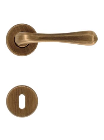 DOOR HANDLE PRO GRETA BRONS R+E