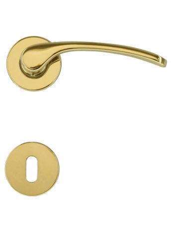 DOOR HANDLE PRO NICOLE COPPER R+E