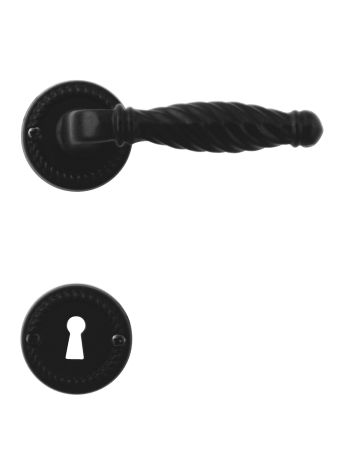 DOOR HANDLE PRO NIKITA BLACK R+E