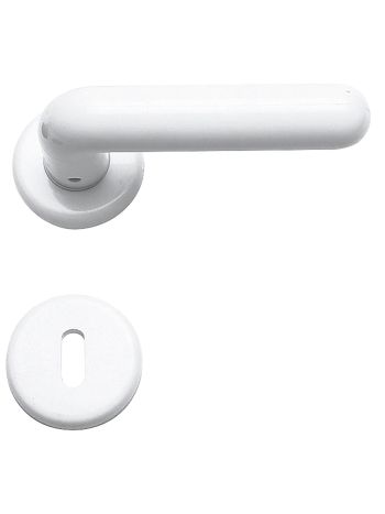 DOOR HANDLE PRO PANDA PVC WHITE R+E