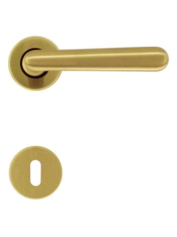 DOOR HANDLE PRO VERA MATT COPPER R+E