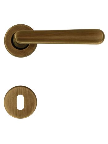 DOOR HANDLE PRO VERA BRONS R+E