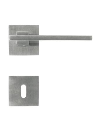 DOOR HANDLE PRO SQUARE 3 STAINLESS STEEL PLUS R+E