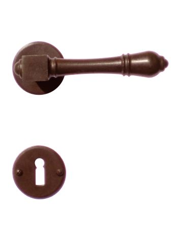 DOOR HANDLE PRO CARRE ROEST ROUND R+E