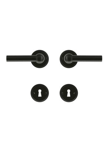 DOOR HANDLE PRO PETANA L+L BLACK R+E