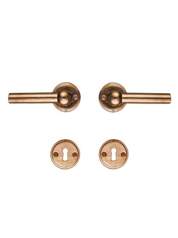 DOOR HANDLE PRO PETANA L+L ROSA R+E