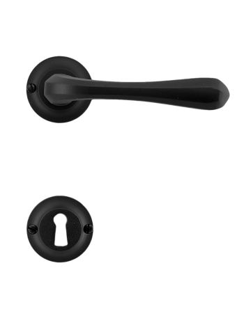 DOOR HANDLE PRO GRETANA BLACK R+E