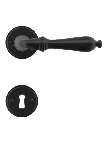 DOOR HANDLE PRO DA VINCI BLACK R+E
