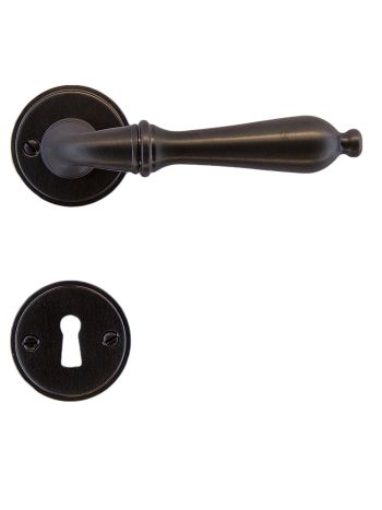 DOOR HANDLE PRO DA VINCI CARBON BLACK R+E
