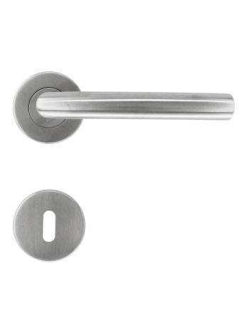 DOOR HANDLE PRO ECO C SHAPE 19MM STAINLESS STEEL 0% NICKEL R+E