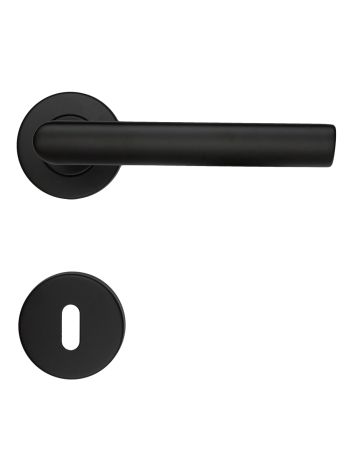 DOOR HANDLE PRO ELLIPSE BLACK R+E