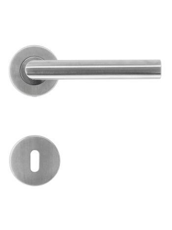 DOOR HANDLE PRO ZERO I SHAPE 19MM STAINLESS STEEL R+E