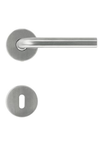 DOOR HANDLE PRO ZERO L SHAPE 16MM STAINLESS STEEL R+E