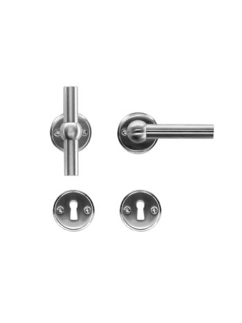 DOOR HANDLE PRO PETANA T+L INOX LOOK R+E