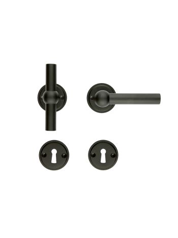 DOOR HANDLE PRO PETANA T+L BLACK STRUCTURE UV R+E
