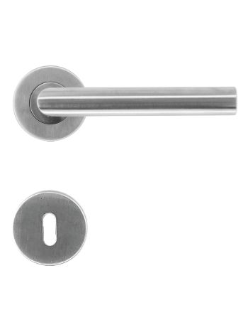 DOOR HANDLE PRO I SHAPE 19MM CLASS 3 STAINLESS STEEL PLUS R+E