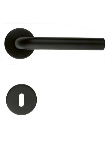DOOR HANDLE PRO L SHAPE 19MM CLASS 3 BLACK R+E