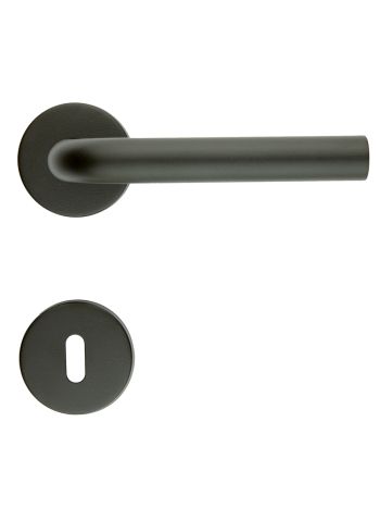 DOOR HANDLE PRO L SHAPE 19MM CLASS 3 BLACK STRUCTURE UV R+E