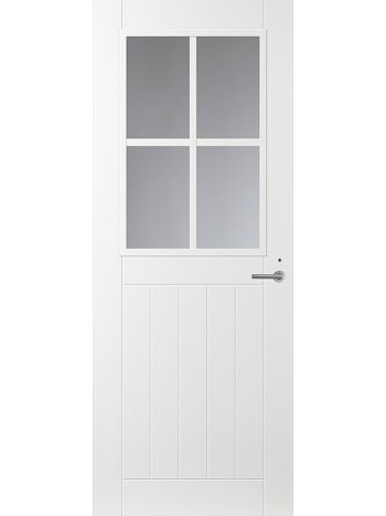 Interior Glass door / grooved CT20 | Cottage