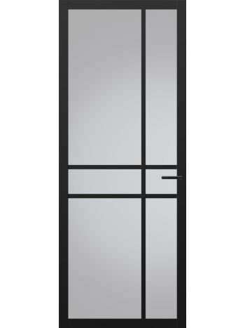 Interior Glass door NDB905 | Nova design | Deep black